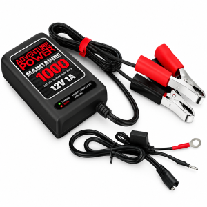 Universal 12V 1 Amp Triple-Stage Battery Charger