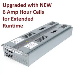 APC Symmetra Rack Mount – SYBT2 Battery Module – NEW 6 AH Batteries – Refurbished Case