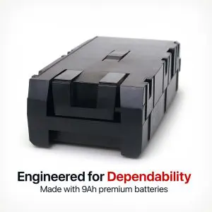 Eaton/Powerware 9170 - Battery Module - ASY-0529 - NEW 9 Amp Hour Batteries - Refurbished Case