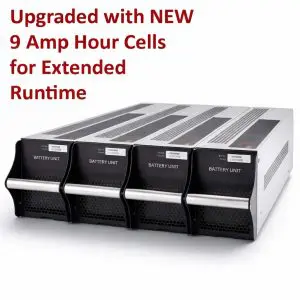 APC Symmetra PX - SYBT4 Battery Modules - NEW 9 Amp Hour Batteries - Refurbished Case