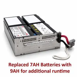 APC RBC157 - Battery Pack - NEW 9 Amp Hour Cells - Refurbished Case