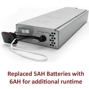 APC RBC117 - Battery Pack - NEW 6 Amp Hour Cells - Refurbished Case