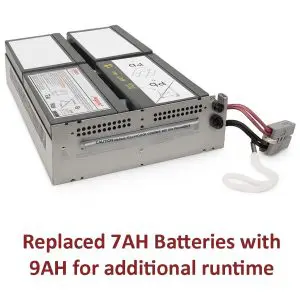 APC RBC159 - Battery Pack - NEW 9 Amp Hour Cells - Refurbished Case