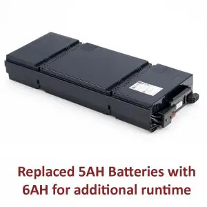 APC RBC152 - Battery Pack - NEW 6 Amp Hour Cells - Refurbished Case
