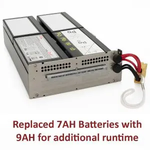 APC RBC157 - Battery Pack - NEW 9 Amp Hour Cells - Refurbished Case