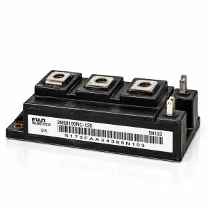 FUJI ELECTRIC - 2MBI100NC-120 - IGBT Power Module - 1200V 100A - Reclaimed Part