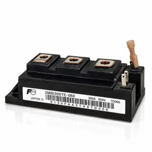 FUJI ELECTRIC - 2MBI300TE-060 - IGBT Power Module - 600V 300A - Reclaimed Part