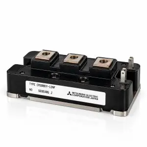 MITSUBISHI - CM200DY-12NF - IGBT Power Module - 600V 200A Dual Half-Bridge - Reclaimed Part