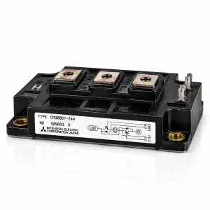 MITSUBISHI - CM300DY-24H - IGBT Power Module - 1200V 300A Dual Half-Bridge - Reclaimed Part