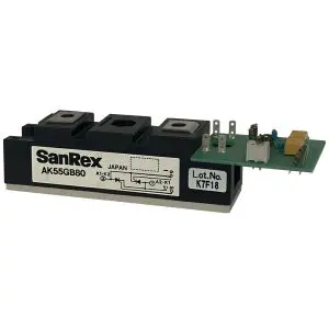 SANREX - AK55GB80 - IGBT Power Transistor - Reclaimed Part
