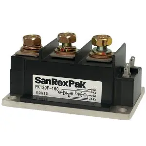 SANREXPAK - PK130F-160 - IGBT Power Transistor - Reclaimed Part