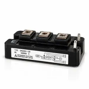MITSUBISHI - CM200DY-12H - IGBT Power Module - 600V 200A Dual Half-Bridge - Reclaimed Part