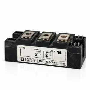 IXYS / LITTELFUSE - MCC132-08io1 - Thyristor SCR Power Module - 800V 130A - Reclaimed Part