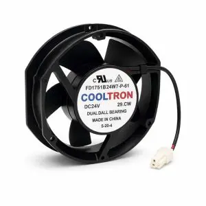 COOLTRON - FD1751B24W7-3P-61 - DC Axial Fan - New