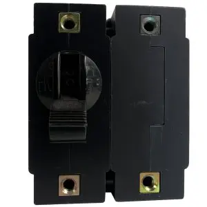 AIRPAX - 2-POLE - 30A - DELAY 62 - Hydraulic-Magnetic Circuit Breaker - Tested