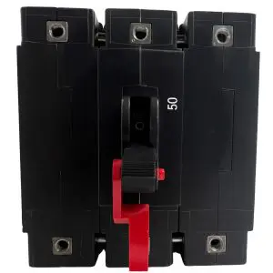 AIRPAX - 3-POLE - 50A - Hydraulic-Magnetic Circuit Breaker - Tested