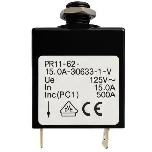 AIRPAX - PR11 Snapak - 15A - Hydraulic-Magnetic Circuit Breaker - Tested