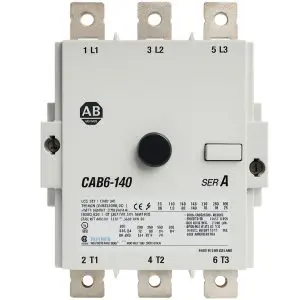 ALLEN-BRADLEY - CAB6-140 - AC Contactor - Tested