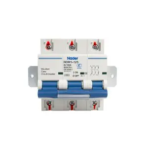 NADER - NDM1-125 - 3 Pole Circuit Breaker - Tested