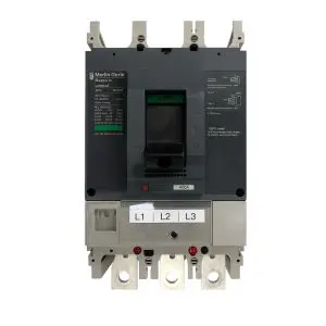 MERLIN GERIN - NSJ400 A - Circuit Breaker - Tested