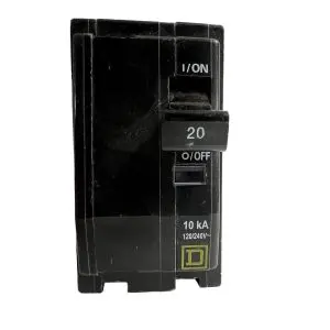 SQUARE D - QO220CP- Circuit Breaker - Tested