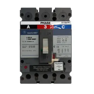 GE - SEHA26AT0060 - 3 Pole Circuit Breaker - Tested