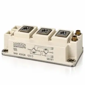 Semikron - SKM400GB123D - IGBT Power Module - 1200V 400A - Reclaimed Part