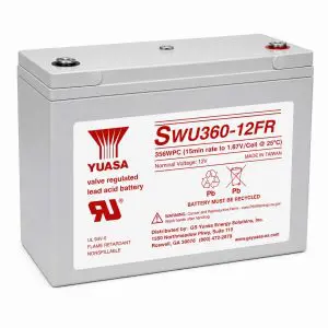 12 Volt - 90 Amp Hour - 358 WPC - YUASA Battery