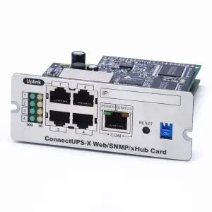 Eaton 116750221-001 - The Connect UPS-X Web/SNMP Adapter, 4-Ports - Tested