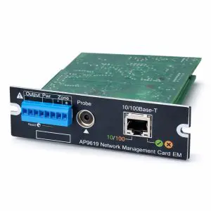 APC - AP9619 - Management Network Card W/ Environmental Monitering - Tested