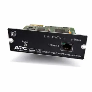 APC - AP9606 - SmartSlot Web/ SNMP Management Network Card - Tested