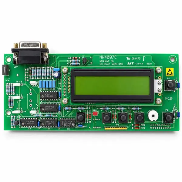 Green PCB Control Board with LCD Display copy