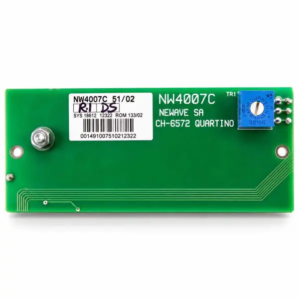 Green PCB with Barcode and Trimmer copy