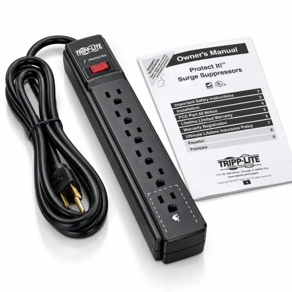 Tripp Lite Surge Protector Product Set copy