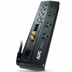APC - Surge Protector with Telephone, DSL and Coaxial Protection
