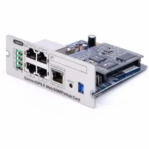 Eaton 116750221-001 - The Connect UPS-X Web/SNMP Adapter, 4-Ports - Tested