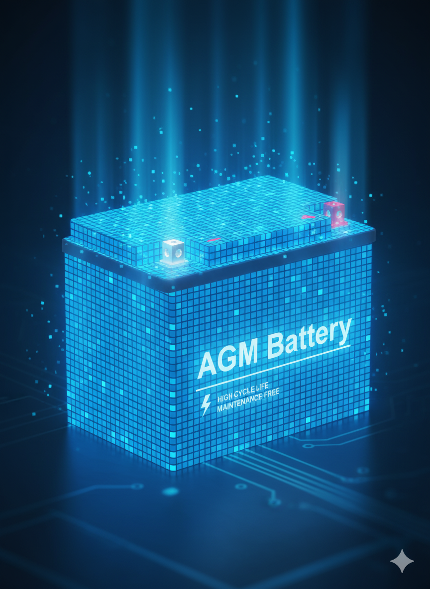 Discover the benefits of AGM (Absorbent Glass Mat) batteries – maintenance-free, spill-proof, and highly reliable. Learn what AGM batteries are, how they work, and why they’re ideal for UPS backup, solar energy storage, automotive, marine, RV, and nationwide critical power applications.
