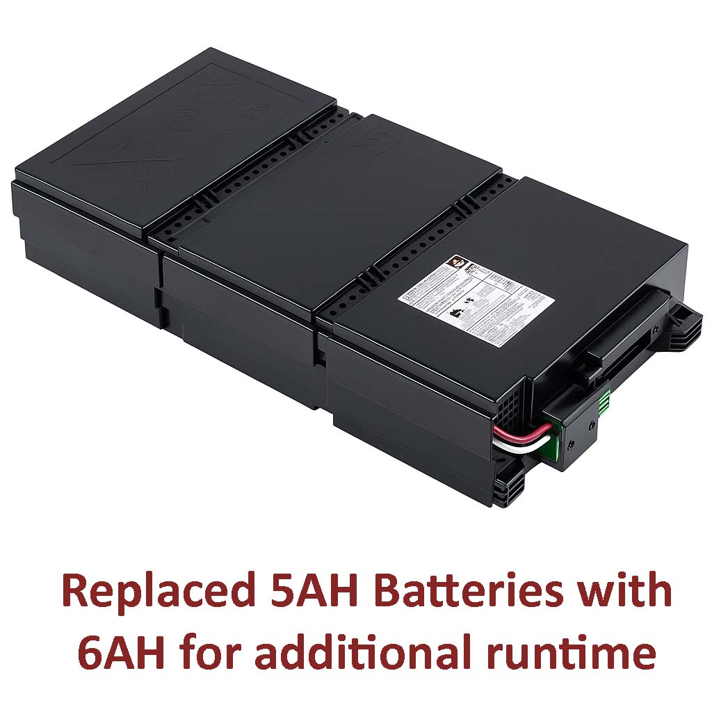 APC RBC141 - Battery Pack - NEW 6 Amp Hour Cells - Refurbished Case ...