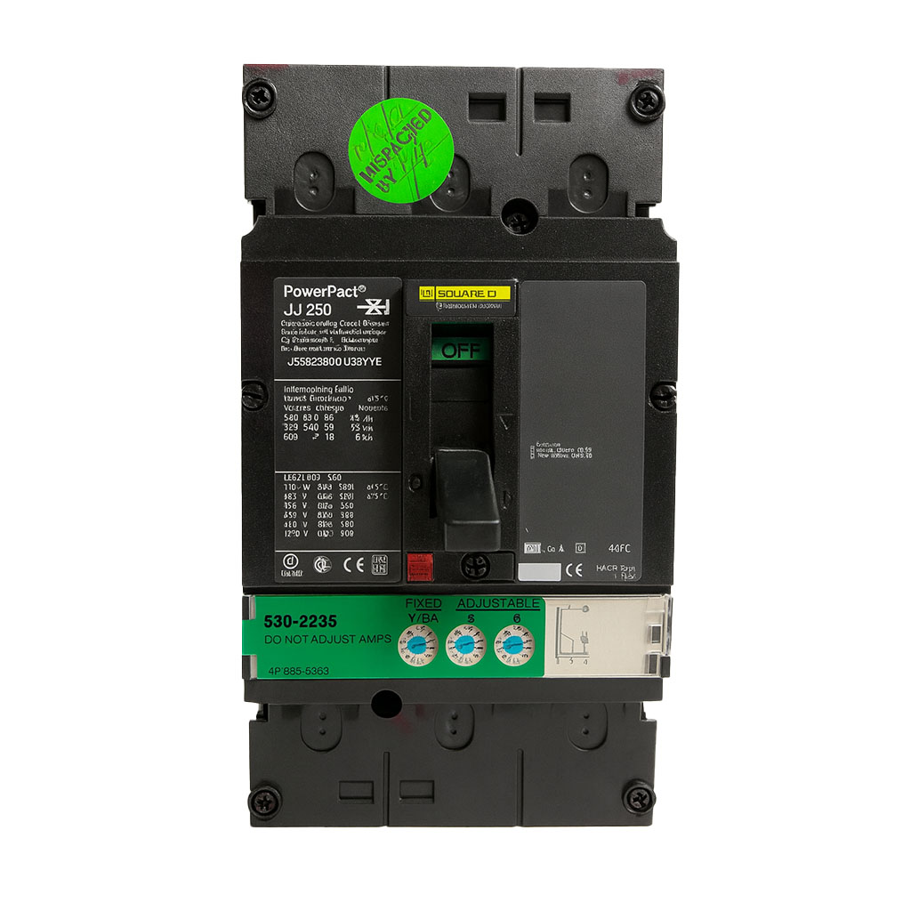 SQUARE D - JJ 250 - PowerPact Circuit Breaker - Tested - Gruber