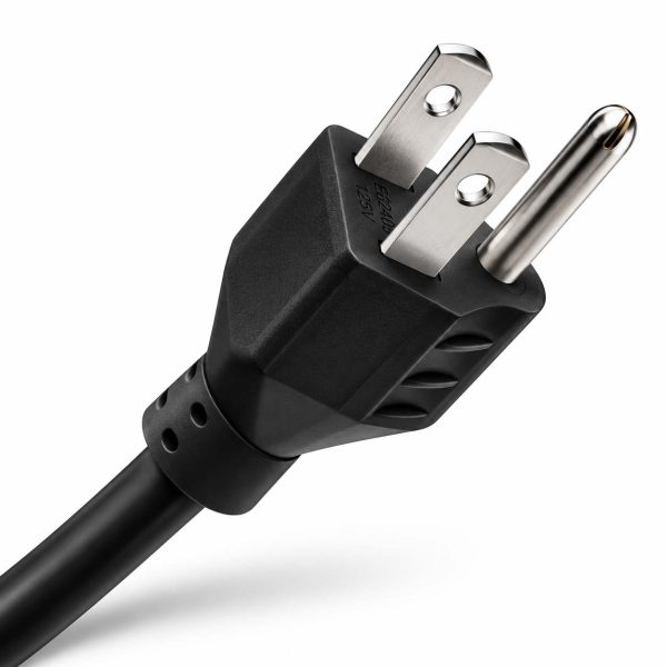 Black Three-Prong Power Plug copy