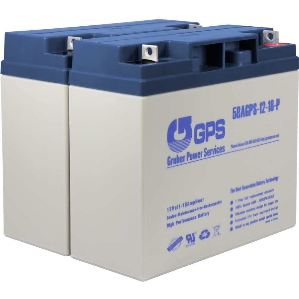 Power-Sonic APC SMART-UPS RBC 2 RBC2 EQUIVALENT REPLACEMENT,compatible with BATTERY CARTRIDGE #2 