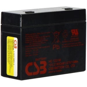 BATTERIE PLOMB CSB 6V 12AH GP6120 - EnerPlus